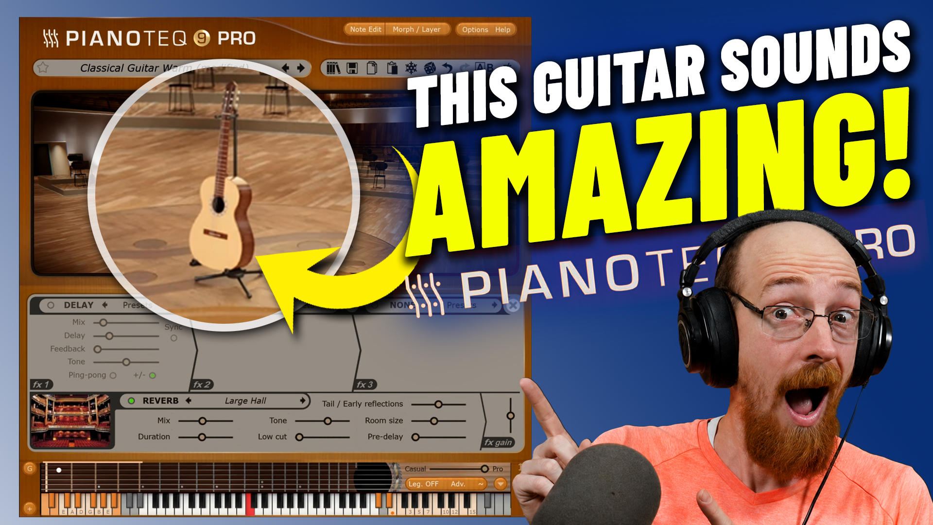 Pianoteq 9 Pro: Classical Guitar Workflow